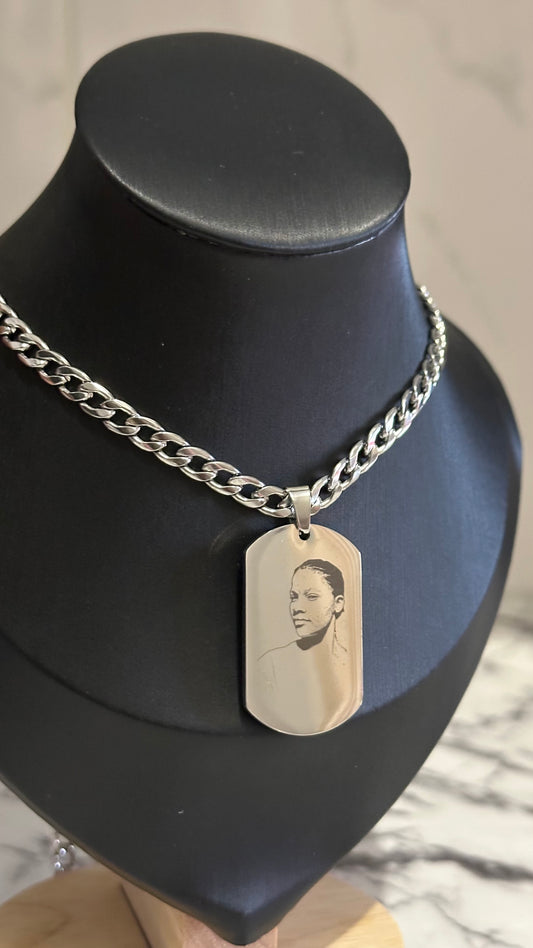 Dog tag pendant