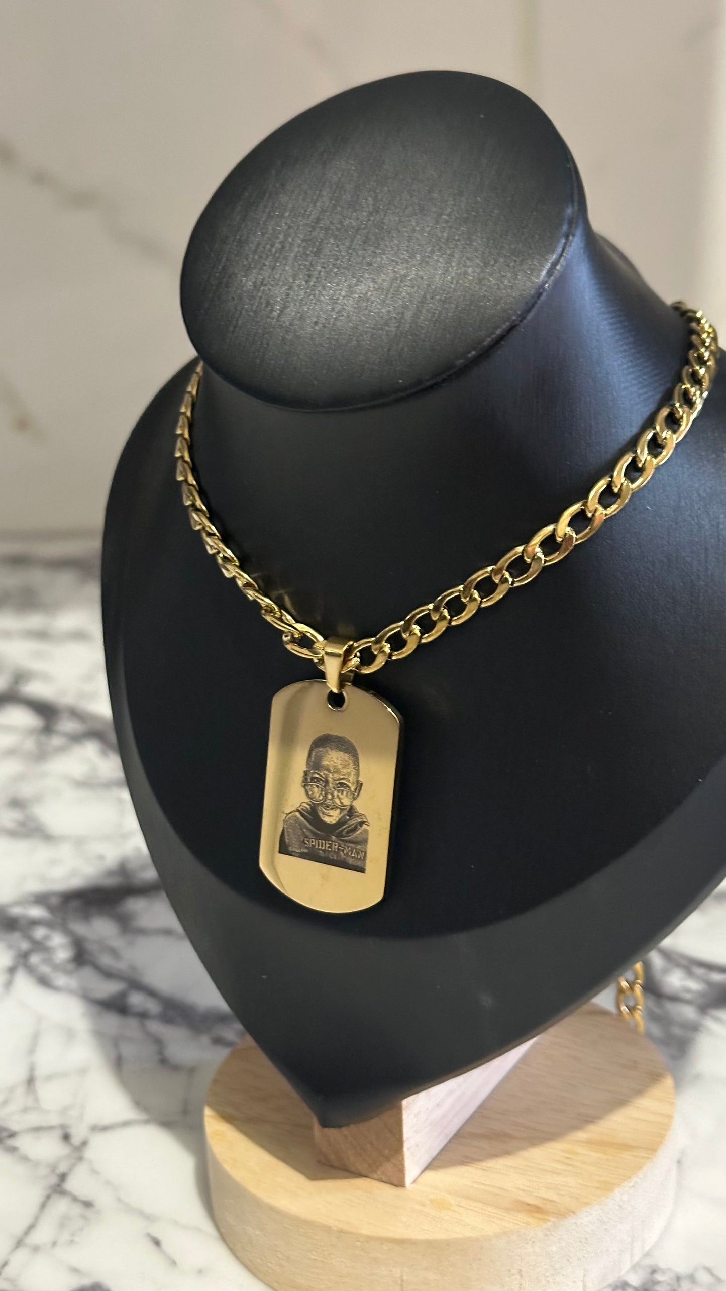 Dog tag pendant